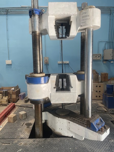 FINE SPAVY 2000kN Computer Controlled Servo Universal Testing Machine 